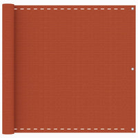Thumbnail for Balkon-Sichtschutz Orange 90x600 cm HDPE