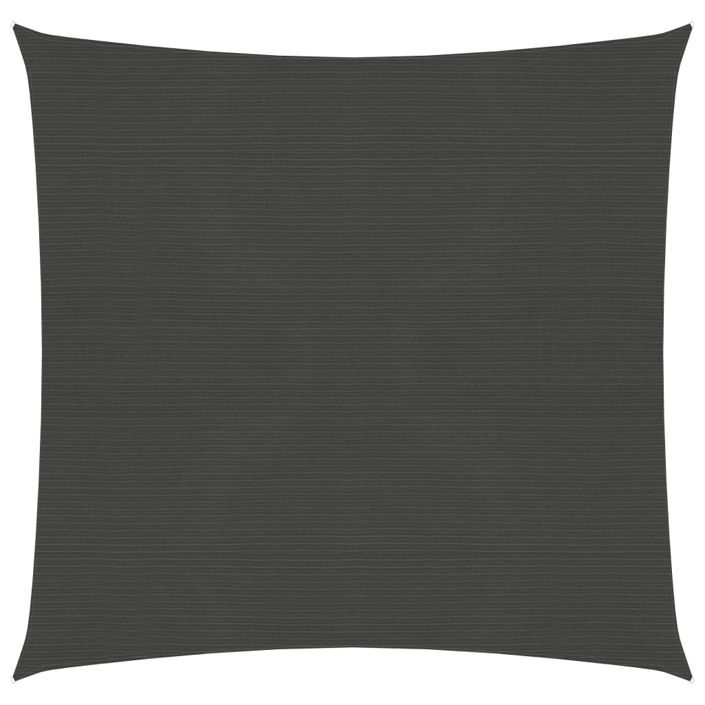Sonnensegel 160 g/m² Anthrazit 2,5x2,5 m HDPE