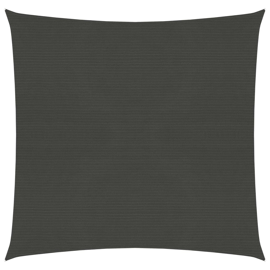 Sonnensegel 160 g/m² Anthrazit 4x4 m HDPE