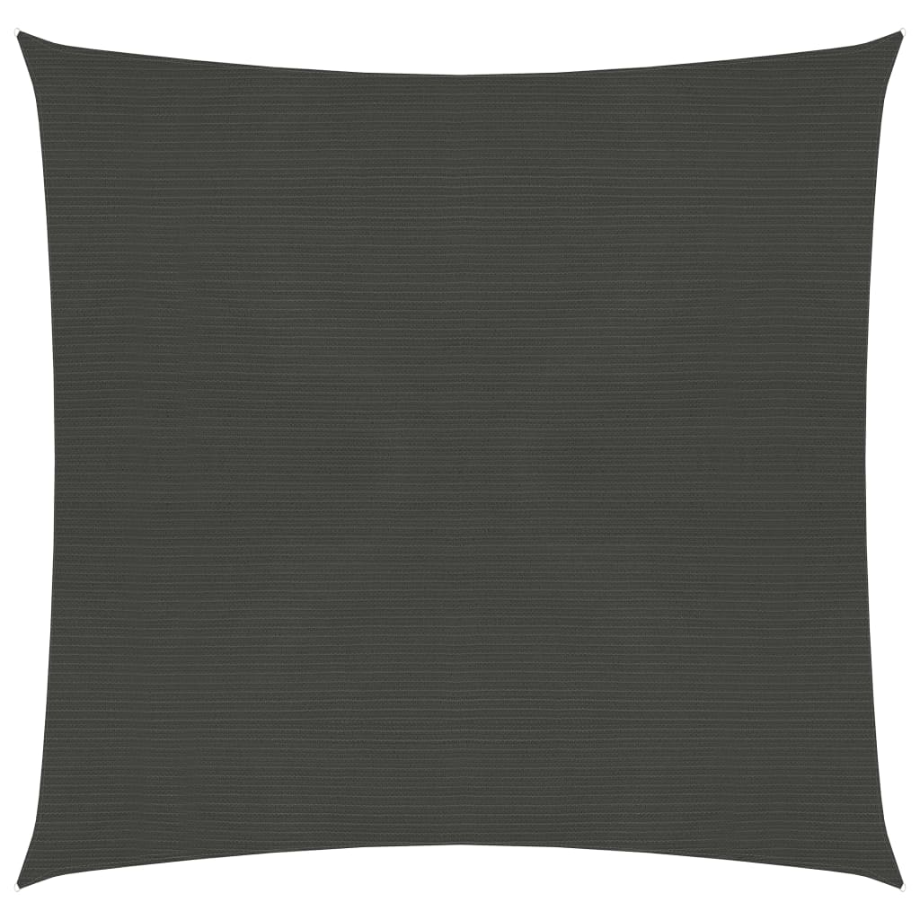 Sonnensegel 160 g/m² Anthrazit 5x5 m HDPE