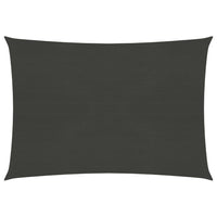 Thumbnail for Sonnensegel 160 g/m² Anthrazit 2,5x3,5 m HDPE