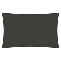 Thumbnail for Sonnensegel 160 g/m² Anthrazit 2,5x4 m HDPE