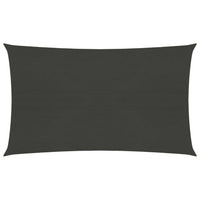 Thumbnail for Sonnensegel 160 g/m² Anthrazit 3x5 m HDPE