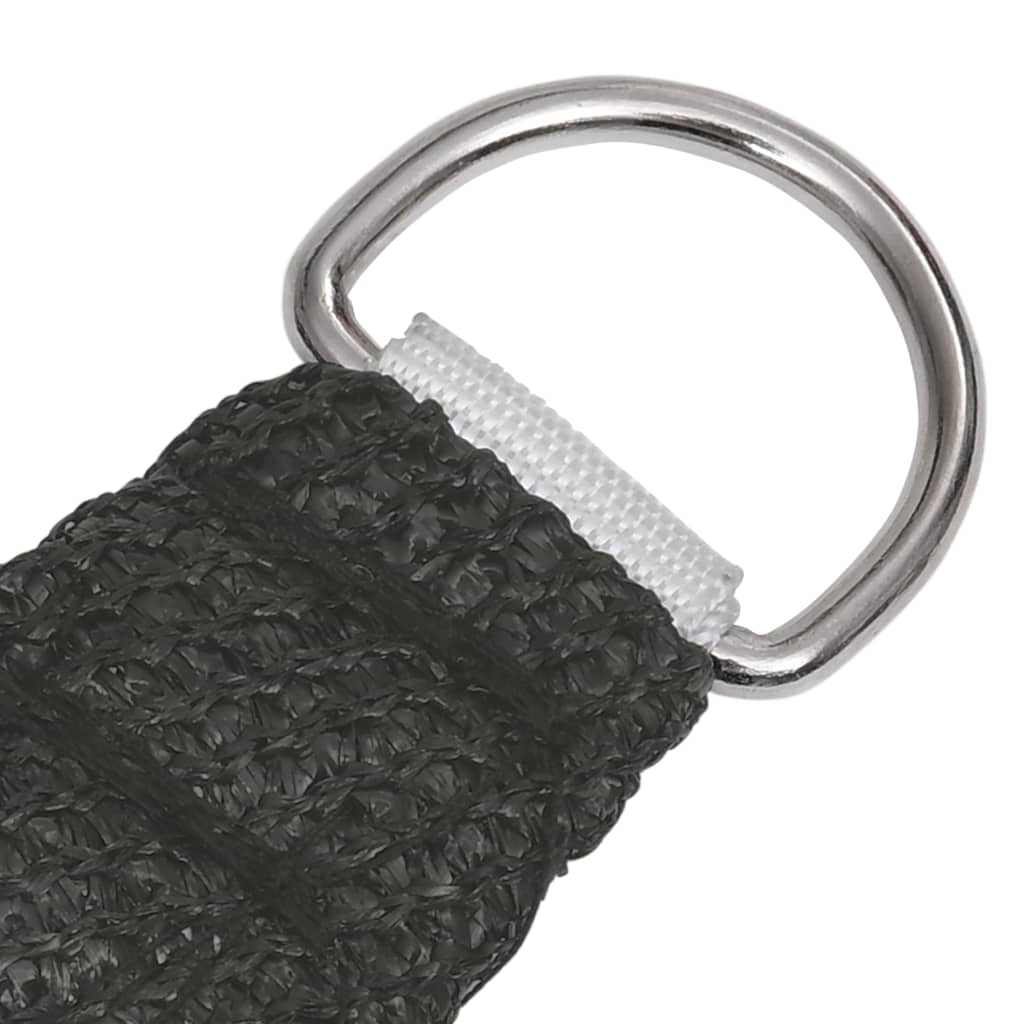 Sonnensegel 160 g/m² Anthrazit 3x3x3 m HDPE