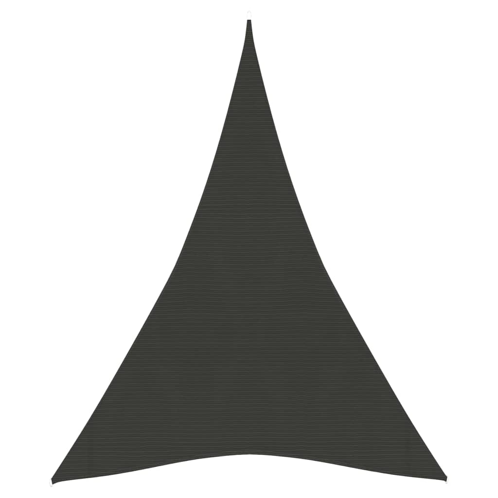 Sonnensegel 160 g/m² Anthrazit 5x7x7 m HDPE