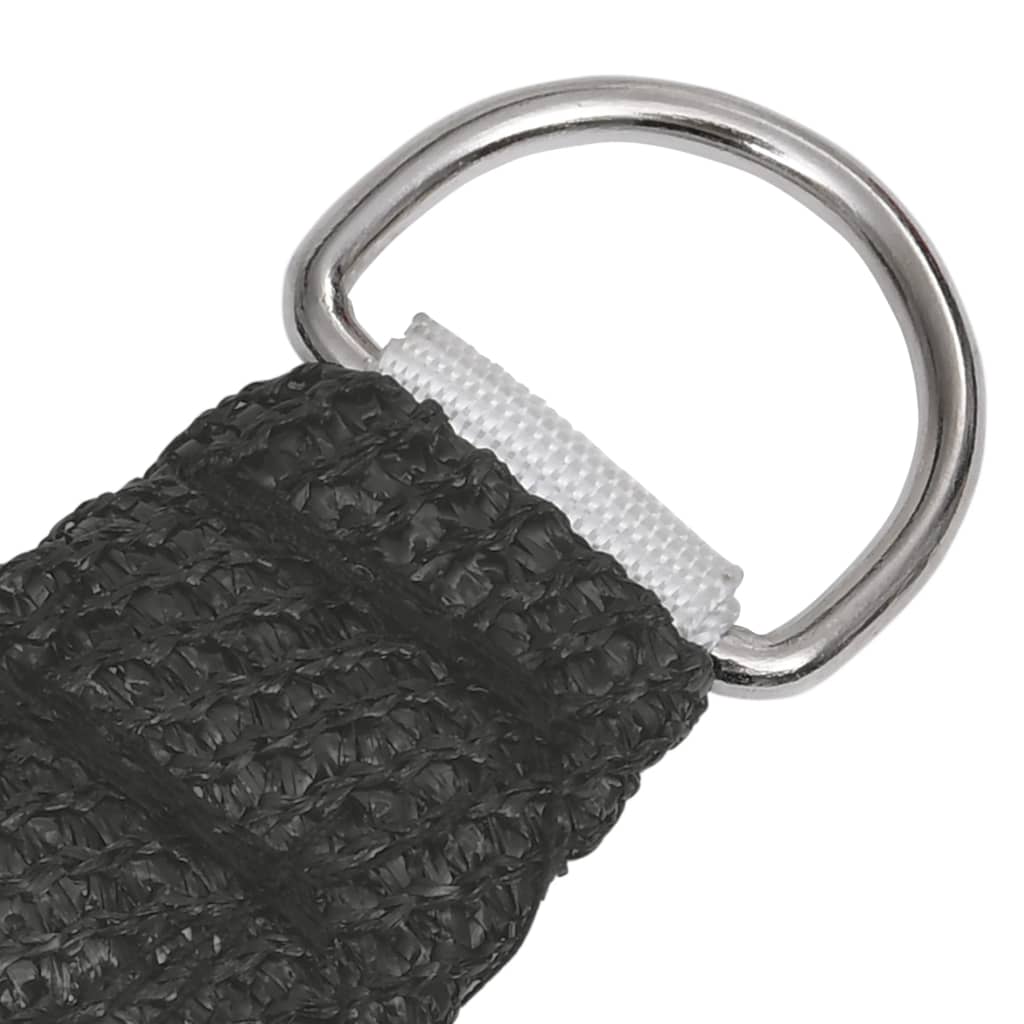 311105 vidaXL Sunshade Sail 160 g/m² Anthracite 4/5x3 m HDPE