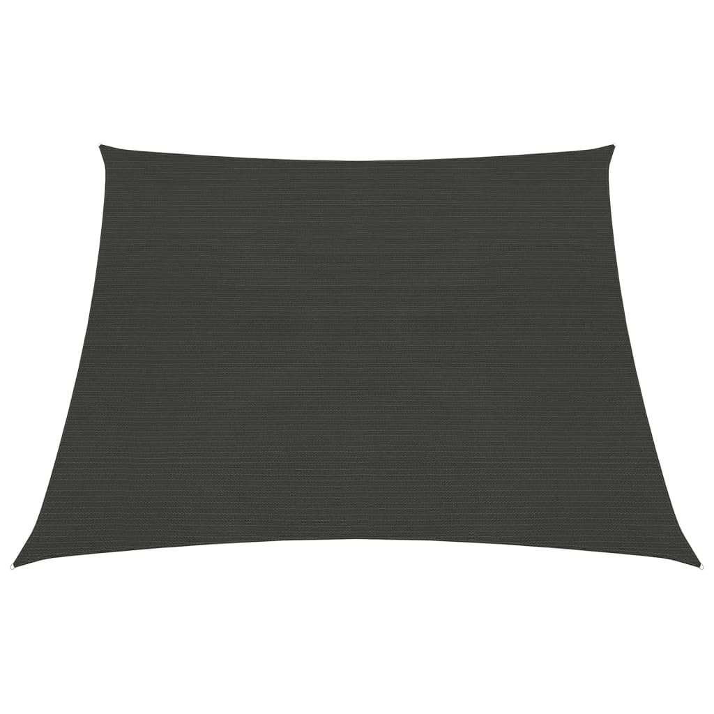 Sonnensegel 160 g/m² Anthrazit 4/5x4 m HDPE