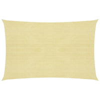 Thumbnail for Sonnensegel 160 g/m² Beige 2x3,5 m HDPE