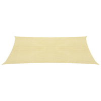 Thumbnail for Sonnensegel 160 g/m² Beige 2x3,5 m HDPE