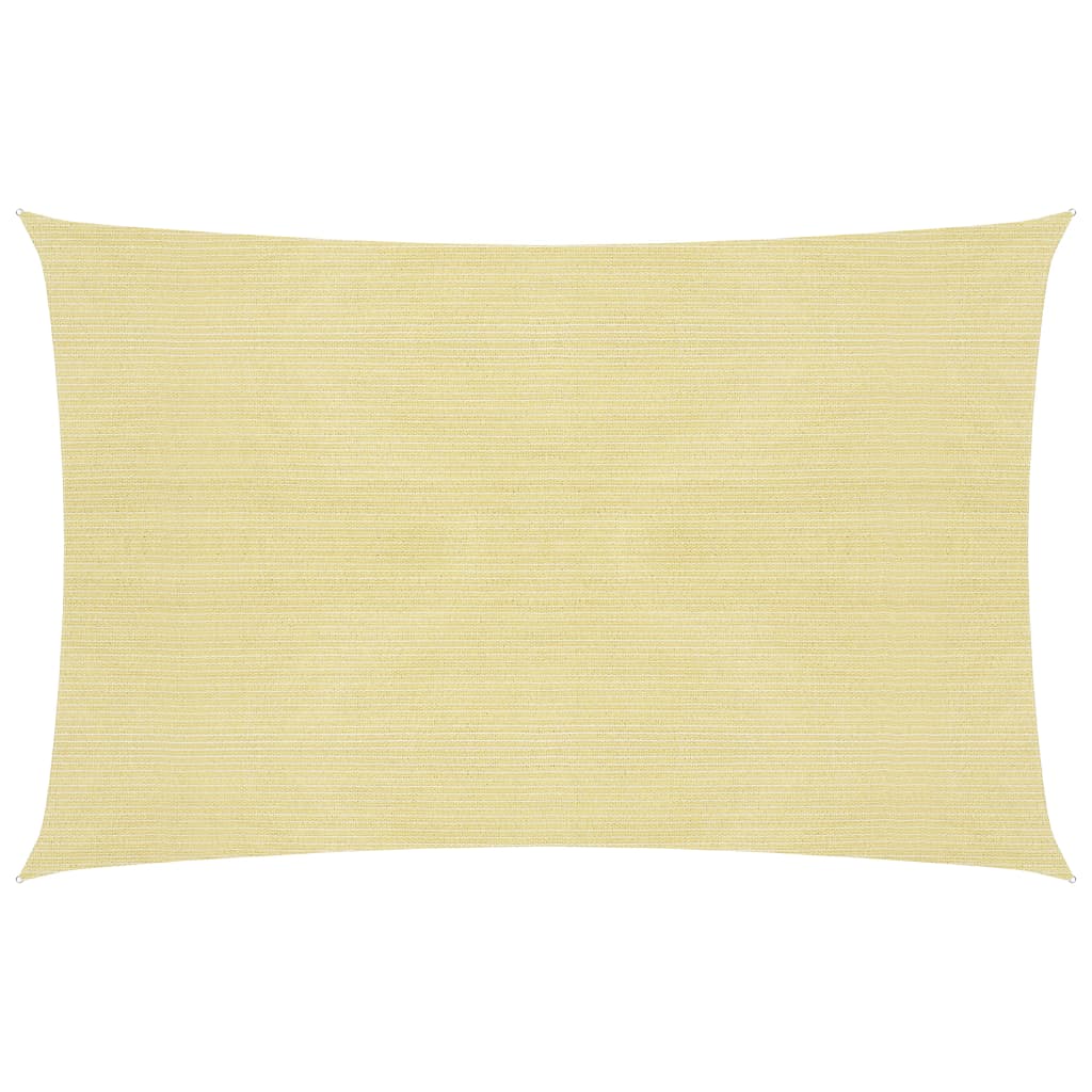 Sonnensegel 160 g/m² Beige 2,5x3 m HDPE