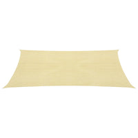 Thumbnail for Sonnensegel 160 g/m² Beige 2,5x3 m HDPE