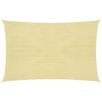 Thumbnail for Sonnensegel 160 g/m² Beige 3x4,5 m HDPE