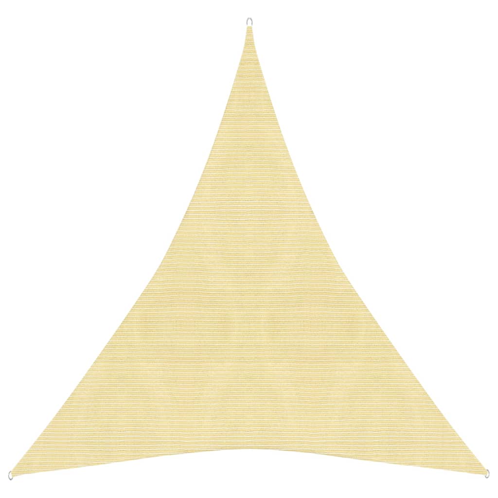 Sonnensegel 160 g/m² Beige 5x6x6 m HDPE