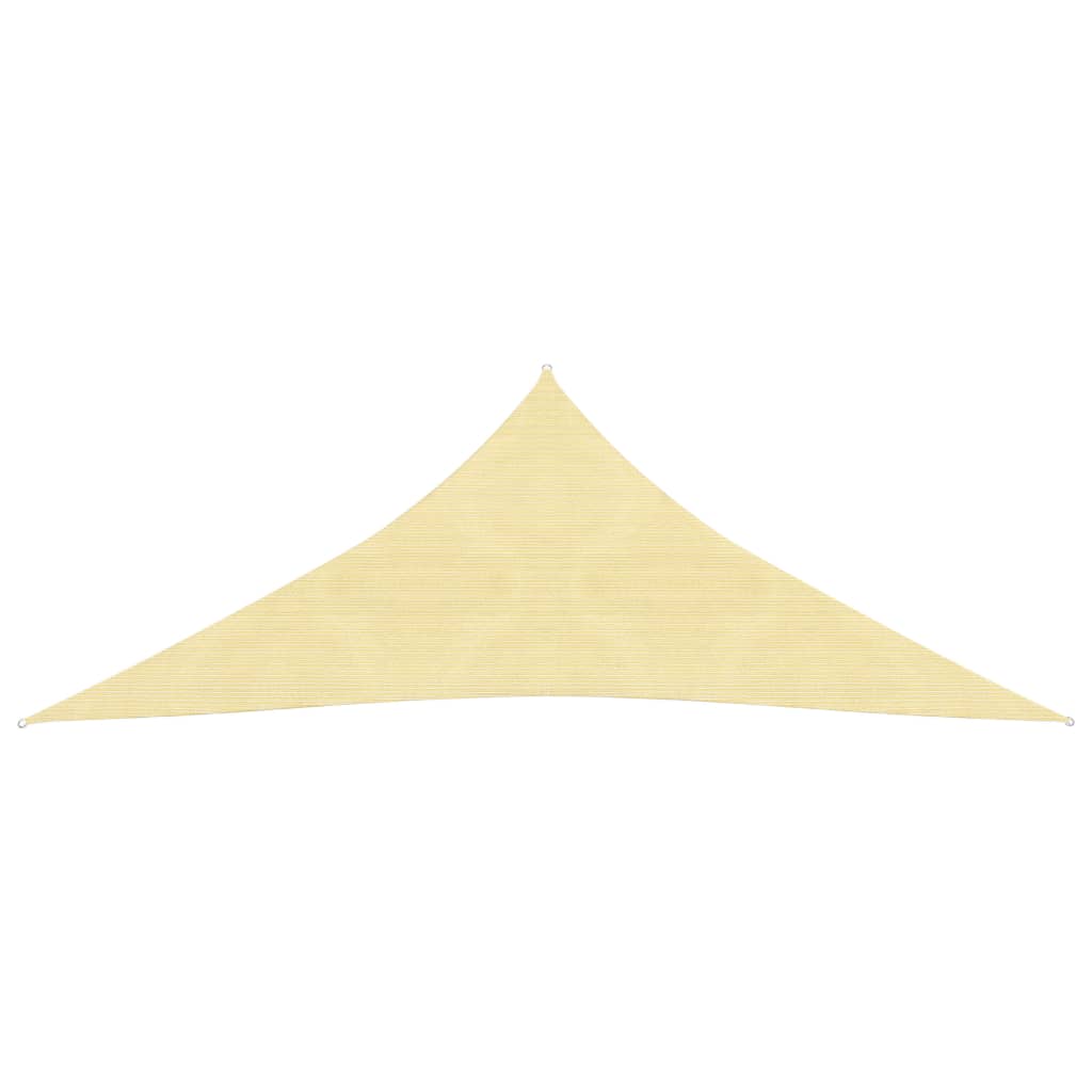 Sonnensegel 160 g/m² Beige 5x6x6 m HDPE