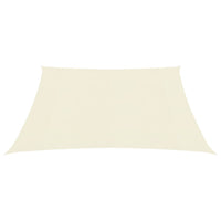 Thumbnail for Sonnensegel 160 g/m² Creme 3x3 m HDPE