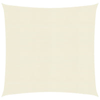 Thumbnail for Sonnensegel 160 g/m² Creme 5x5 m HDPE