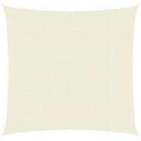 Thumbnail for Sonnensegel 160 g/m² Creme 7x7 m HDPE