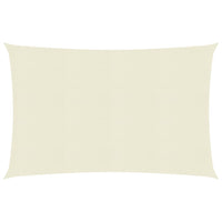 Thumbnail for Sonnensegel 160 g/m² Creme 2x3 m HDPE