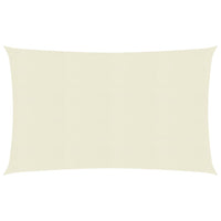 Thumbnail for Sonnensegel 160 g/m² Creme 2x4,5 m HDPE