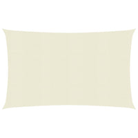Thumbnail for Sonnensegel 160 g/m² Creme 2,5x4,5 m HDPE