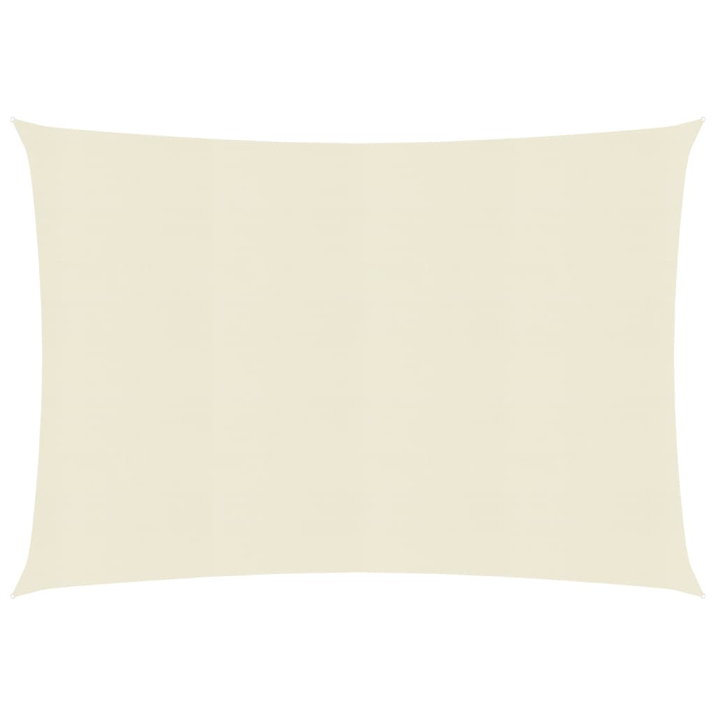 Sonnensegel 160 g/m² Creme 3x4 m HDPE