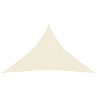 Thumbnail for Sonnensegel 160 g/m² Cremeweiß 2,5x2,5x3,5 m HDPE