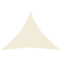 Thumbnail for Sonnensegel 160 g/m² Creme 4,5x4,5x4,5 m HDPE
