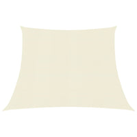 Thumbnail for Sonnensegel 160 g/m² Creme 4/5x4 m HDPE