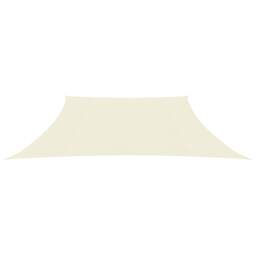 Sonnensegel 160 g/m² Creme 4/5x4 m HDPE