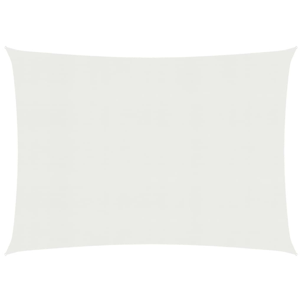 Sonnensegel 160 g/m² Weiß 3,5x4,5 m HDPE