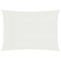 Thumbnail for Sonnensegel 160 g/m² Weiß 6x7 m HDPE
