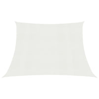 Thumbnail for Sonnensegel 160 g/m² Weiß 3/4x2 m HDPE