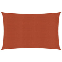 Thumbnail for Sonnensegel 160 g/m² Terrakottarot 2x4 m HDPE