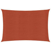 Thumbnail for Sonnensegel 160 g/m² Terracotta-Rot 2,5x3,5 m HDPE