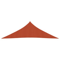 Thumbnail for Sonnensegel 160 g/m² Terrakottarot 3,5x3,5x4,9 m HDPE