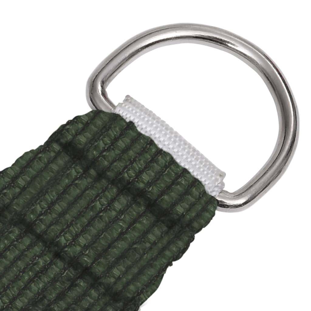 Sonnensegel 160 g/m² Dunkelgrün 3,6x3,6 m HDPE