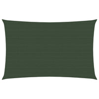 Thumbnail for Sonnensegel 160 g/m² Dunkelgrün 2x4 m HDPE