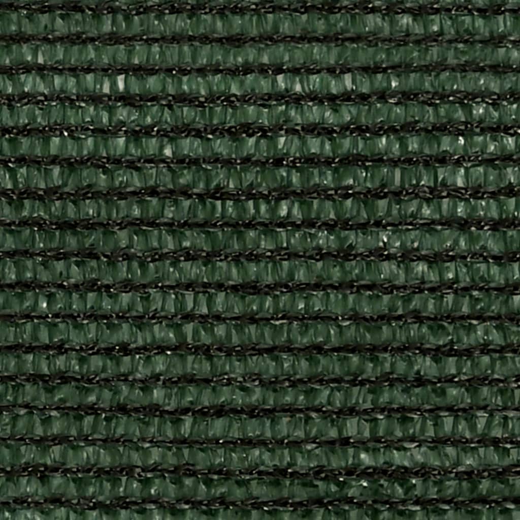 Sonnensegel 160 g/m² Dunkelgrün 3x4,5 m HDPE