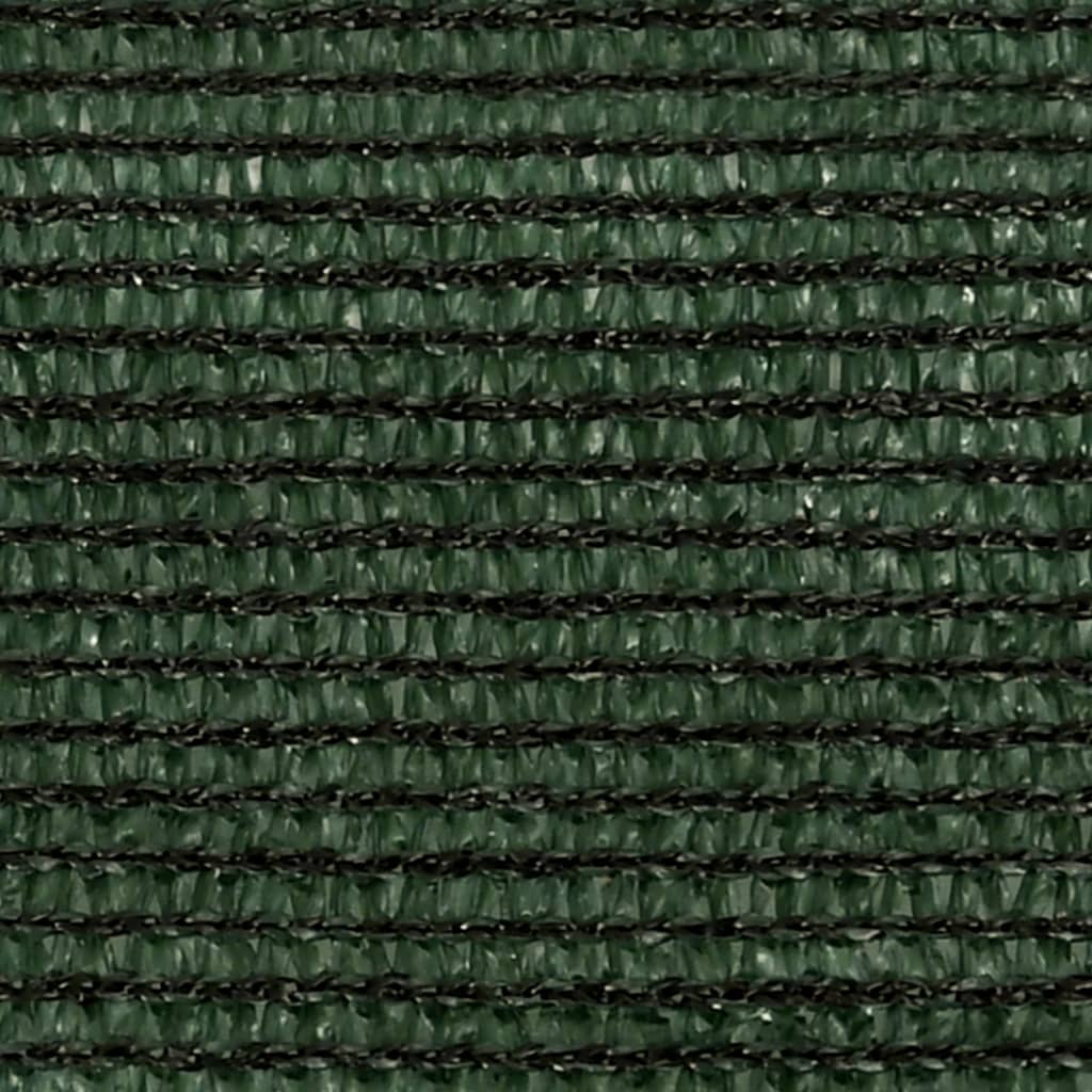 Sonnensegel 160 g/m² Dunkelgrün 5x5x5 m HDPE