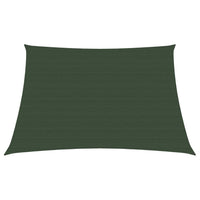 Thumbnail for Sonnensegel 160 g/m² Dunkelgrün 3/4x2 m HDPE