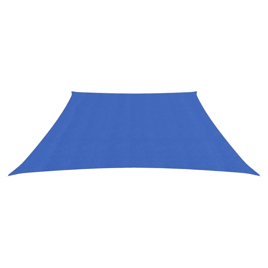 Sonnensegel 160 g/m² Blau 3/4x2 m HDPE