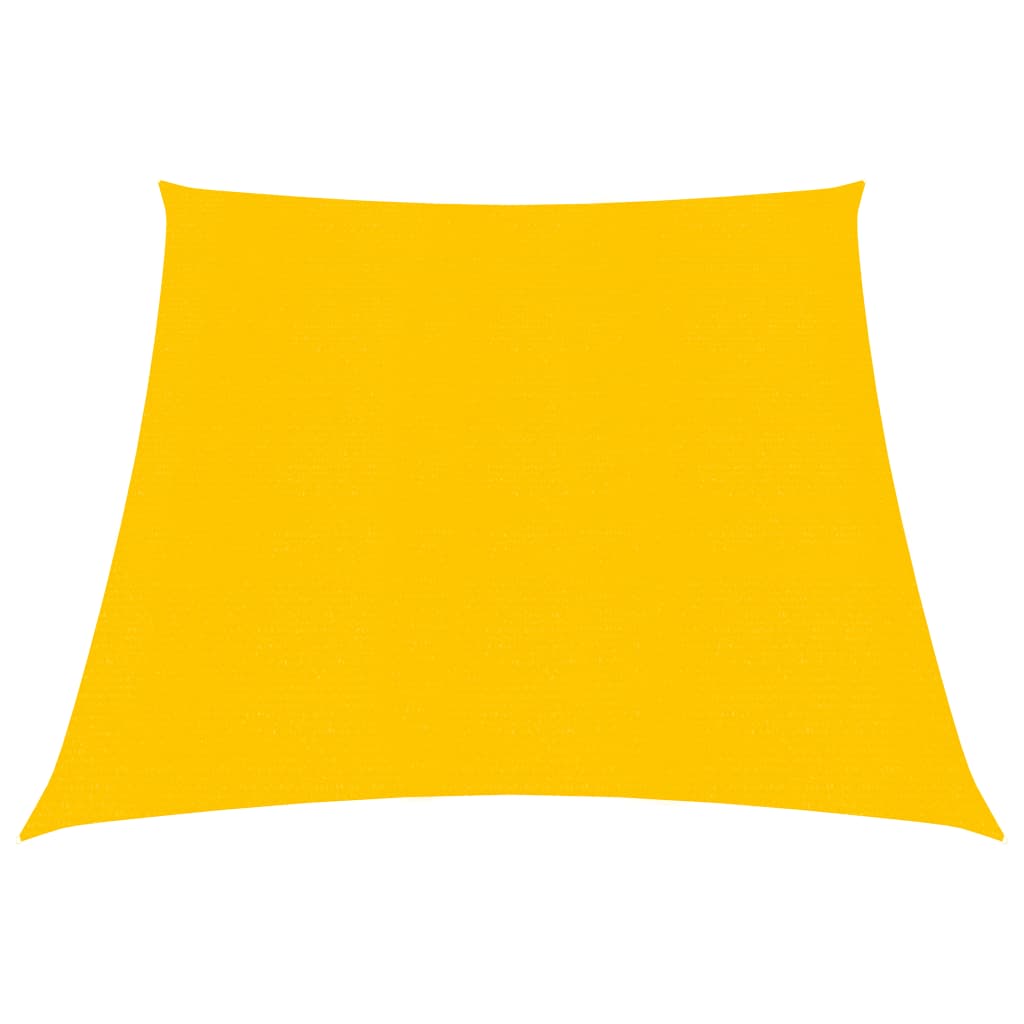 Sonnensegel 160 g/m² Gelb 3/4x2 m HDPE