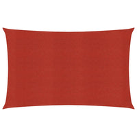 Thumbnail for Sonnensegel 160 g/m² Rot 2x4 m HDPE