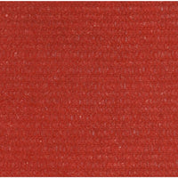 Thumbnail for Sonnensegel 160 g/m² Rot 3/4x3 m HDPE