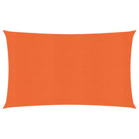 Thumbnail for Sonnensegel 160 g/m² Orange 2x5 m HDPE