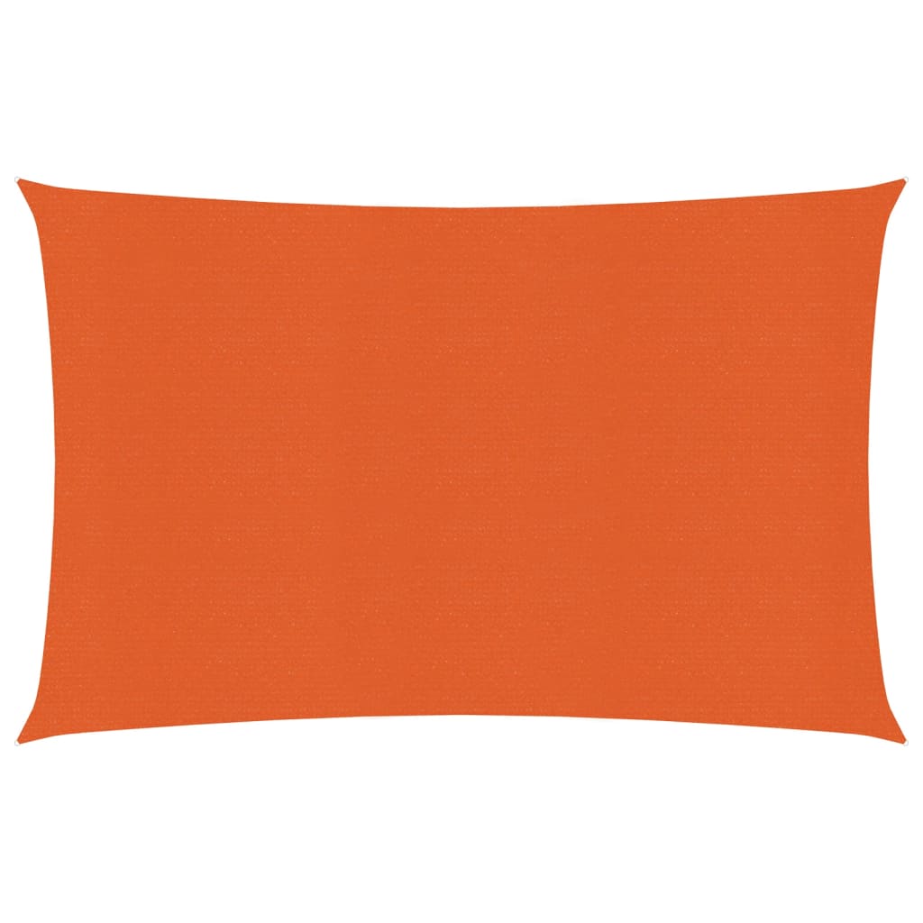 Sonnensegel 160 g/m² Orange 3,5x4,5 m HDPE