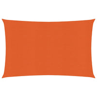 Thumbnail for Sonnensegel 160 g/m² Orange 3,5x4,5 m HDPE