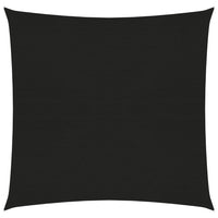Thumbnail for Sonnensegel 160 g/m² Schwarz 2,5x2,5 m HDPE