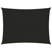 Thumbnail for Sonnensegel 160 g/m² Schwarz 3,5x4,5 m HDPE