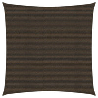 Thumbnail for Sonnensegel 160 g/m² Braun 3,6x3,6 m HDPE